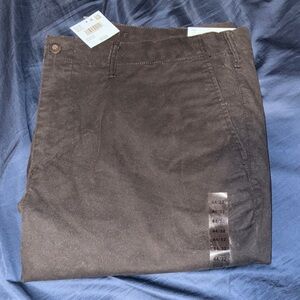 Men's 44x32 American Eagle Black Lived-In Skinny Khakis